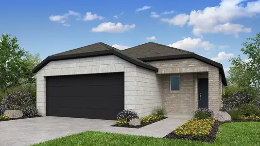 New construction Single-Family house 14325 Axel Johanson Dr, Del Valle, TX 78617 plan Falcon - image