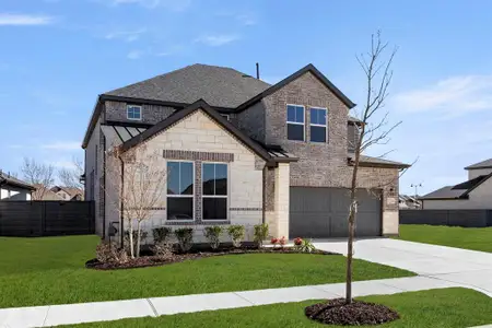 New construction Single-Family house 7224 Indian Paintbrush Ln, Little Elm, TX 76227 plan Evelyn - image