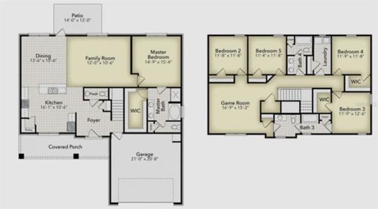 Floor Plan 2 Story