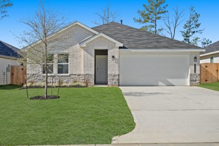 New construction Single-Family house 4217 Multnomah Falls Dr, Conroe, TX 77303 plan Justin - image