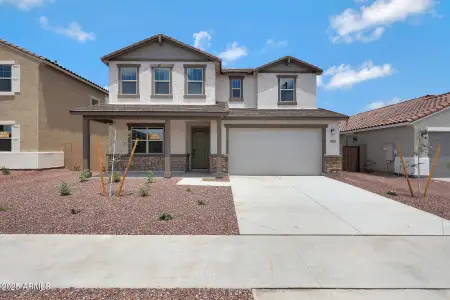 New construction Single-Family house 17250 W Via Dona Rd, Surprise, AZ 85387 Lagoon- photo 0