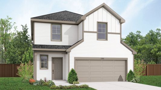 New construction Single-Family house 203 Manifest Rd, Hutto, TX 78634 plan Legend - image
