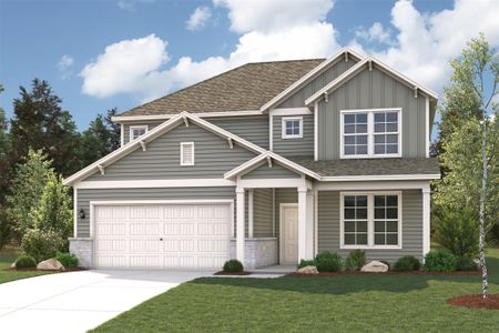 New construction Single-Family house 8542 Light Rail Dr, Fulshear, TX 77441 plan Grandby - image