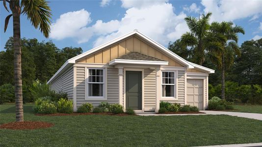 New construction Single-Family house 1645 Teagan Lane, Winter Haven, FL 33884 Inspire- photo 0