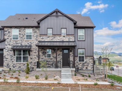 New construction Townhouse house 8115 Mt Harvard Rd, Littleton, CO 80125 Vail- photo 0