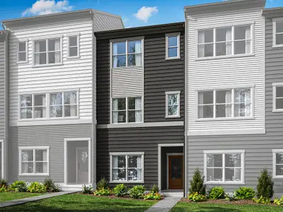 New construction Townhouse house 4020 Canvas Ct, Charlotte, NC 28205 plan Indie - image