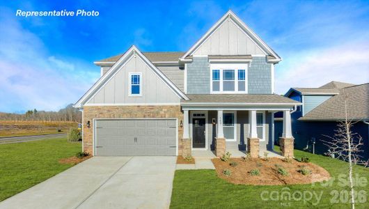 New construction Single-Family house 183 Asmodean Ln, Troutman, NC 28166 plan Hampshire - image
