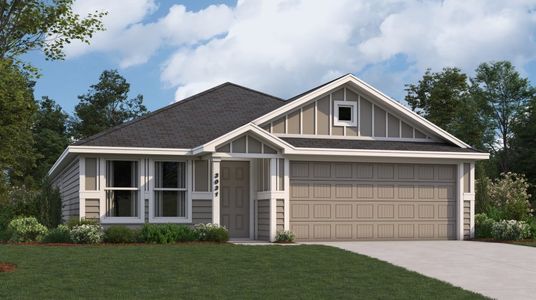 New construction Single-Family house 11807 Bone Spring Drive, Rhome, TX 76247 Agora III- photo 0