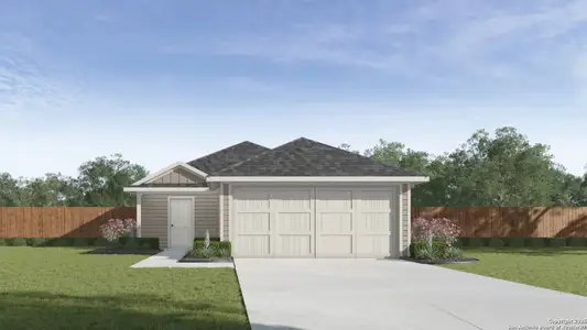 New construction Single-Family house 1017 Seedling Ln, Seguin, TX 78155 The Emma- photo 0