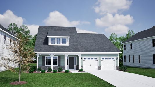 New construction Single-Family house 288 Morning Star Dr, Advance, NC 27006 plan Allerton - image