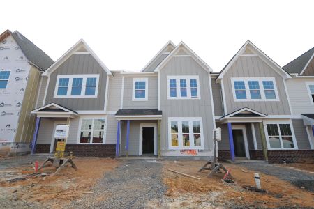 New construction Townhouse house 3193 Mission Olive Pl, New Hill, NC 27562 Hazelnut - Townhome Series- photo 36 36