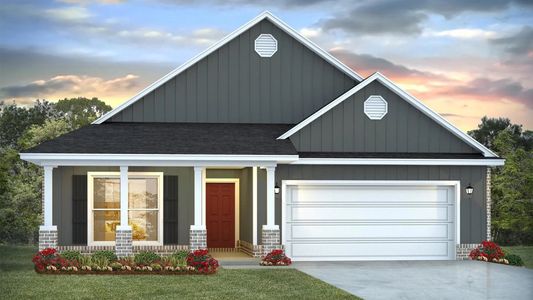 New construction Single-Family house 154 Owls Head Farms Blvd, Freeport, FL 32439 plan Delray - image