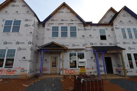 New construction Townhouse house 3191 Mission Olive Pl, New Hill, NC 27562 Hazelnut - Townhome Series- photo 28 28