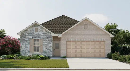 New construction Single-Family house 12782 Dina Springs Ln, Magnolia, TX 77354 plan Fremont III U - image