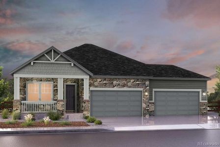 New construction Single-Family house 3810 Freestone Point, Castle Rock, CO 80108 Mesa- photo 0