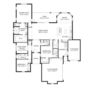 New construction Single-Family house 5333 Lake Venice Dr, Wimauma, FL 33598 plan Chiana - image 3