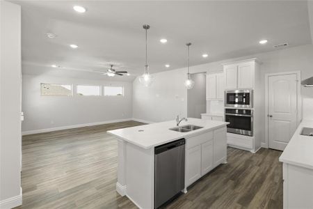 New construction Single-Family house 1649 Edgeway Dr, Aubrey, TX 76227 Harwood- photo 9 9