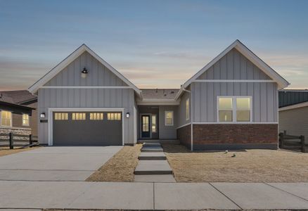 New construction Single-Family house 7340 Timberstone St, Castle Pines, CO 80108 plan 5081 Sanctuary Elevation A - Modern Farmhouse - image