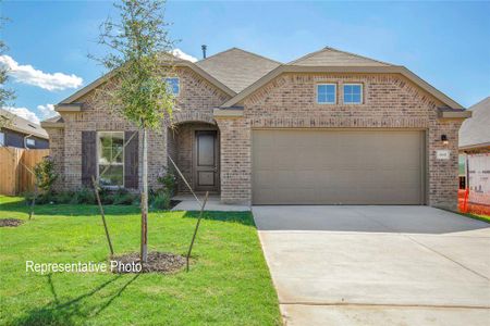 New construction Single-Family house 4940 Water Lily Lane, Fort Worth, TX 76036 Premier Series - Palm- photo 0