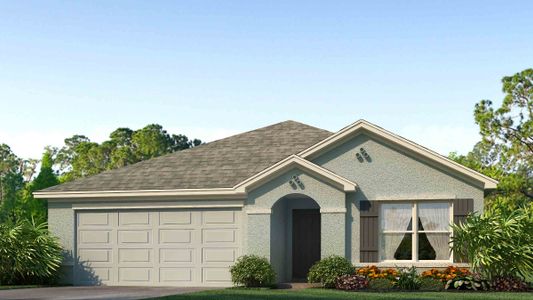 New construction Single-Family house 11975 Fallow Down Dr, Dade City, FL 33525 plan Aria - image