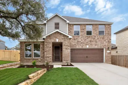 New construction Single-Family house 1724 River Plateau Dr, Leander, TX 78641 - image