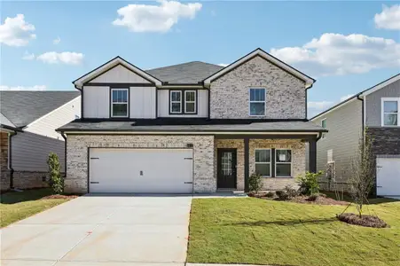 New construction Single-Family house 4419 Brick Tunnel St, Powder Springs, GA 30127 plan Dakota - image