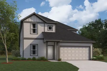 New construction Single-Family house 4800 Seadrift Dr, Austin, TX 78747 plan Falcon - Smart Series - image