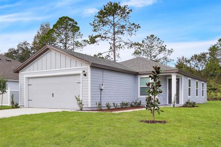 New construction Single-Family house 2 Rymshaw Drive, Palm Coast, FL 32164 Pecan- photo 0