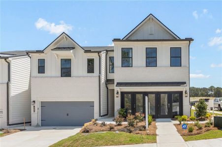 New construction Townhouse house 1946 Westwind St, Lawrenceville, GA 30043 Sawnee- photo 0