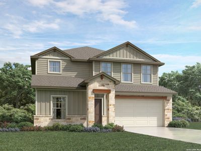 New construction Single-Family house 878 Broken Holw, San Antonio, TX 78260 plan The Reynolds (890) - image