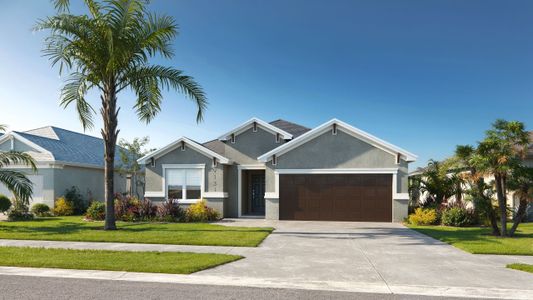 New construction Single-Family house 897 Hillshire Pl, Spring Hill, FL 34609 plan Hazel - image