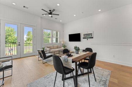 New construction Single-Family house 1009 Tuskegee Heights Ln, Houston, TX 77091 - image 10