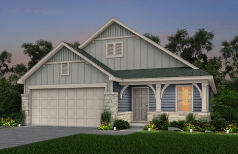 New construction Single-Family house 421 Mittas Grove, Georgetown, TX 78626 Hewitt- photo 0