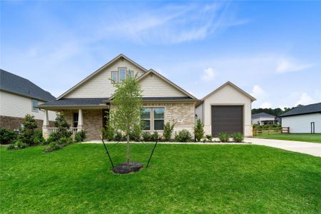New construction Single-Family house 630 Running Iron Ln, Magnolia, TX 77354 plan Cameron - image