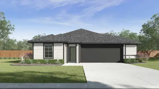 New construction Single-Family house 143 Balmorehea St, Kyle, TX 78640 plan The Easton - image