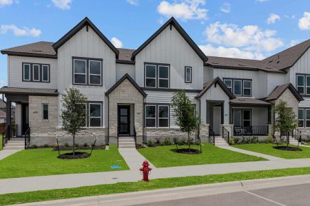 New construction Townhouse house 435 Emory Crossing Blvd, Hutto, TX 78634 null- photo 3 3