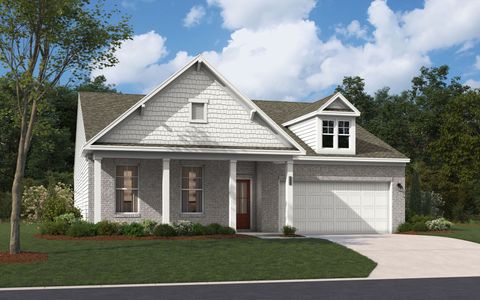 New construction Single-Family house 2511 Line Dr, Lawrenceville, GA 30043 plan The Easton - image