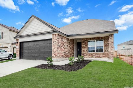 New construction Single-Family house 10511 Eddleman Cv, San Antonio, TX 78252 plan The Cortona - image