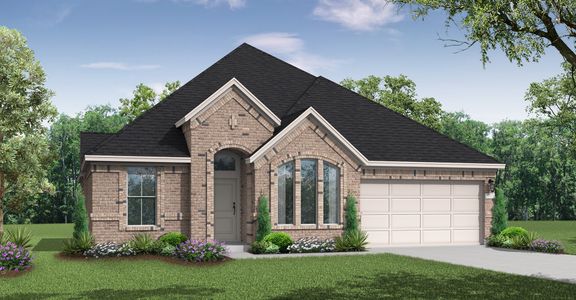 New construction Single-Family house 3344 Bentwood Ranch Dr, Conroe, TX 77386 plan Miami III - image