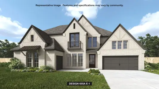 New construction Single-Family house 2581 Fountain St, Prosper, TX 75078 plan 655A - image