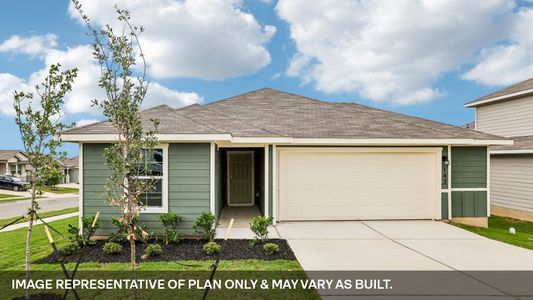 New construction Single-Family house 116 Caddo Bnd, Kyle, TX 78640 plan The Easton - image