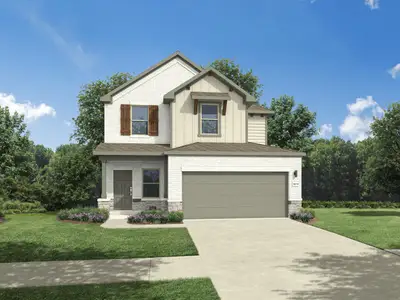 New construction Single-Family house 1246 Minorca St, Huffman, TX 77336 plan Magnolia - image