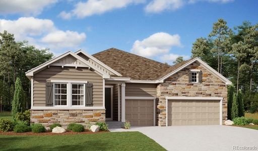 New construction Single-Family house 4722 Twelve Oaks Wy, Castle Rock, CO 80104 Darius- photo 0