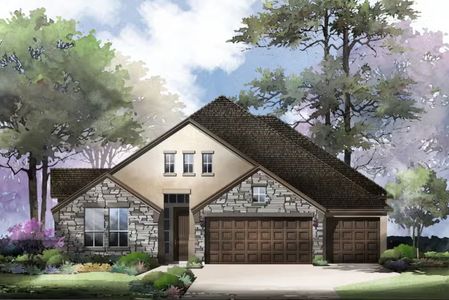 New construction Single-Family house 112 Lake Como Pt, New Braunfels, TX 78130 plan Robertson - image