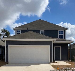 New construction Single-Family house 5902 Argae Path, San Antonio, TX 78253 The Woodland- photo 0