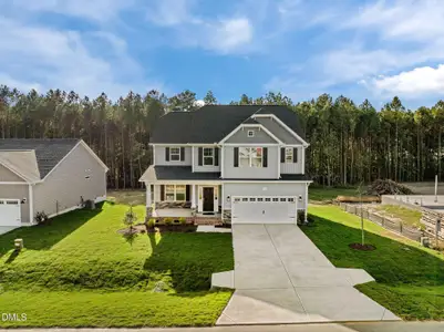 New construction Single-Family house 246 Pretty Run Branch Ln, Wendell, NC 27591 plan Brunswick - image