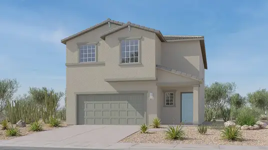 New construction Single-Family house 919 W Calle El Colmillo, Sahuarita, AZ 85629 plan Jeffry - image