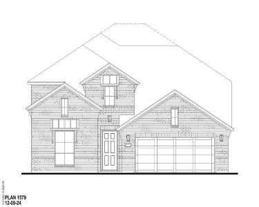 New construction Single-Family house 4410 Haley Way, Oak Point, TX 75068 Plan 1579- photo 0