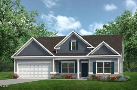 New construction Single-Family house 326 Smith Farms Dr, Lillington, NC 27546 plan The Avery - image