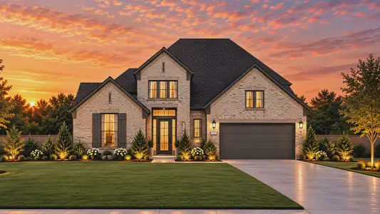 New construction Single-Family house 101 Plum Valley Wy, Georgetown, TX 78628 plan Bloomington - image